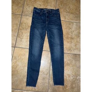 American eagle high rise skinny
